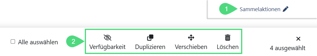 Sammelaktionen